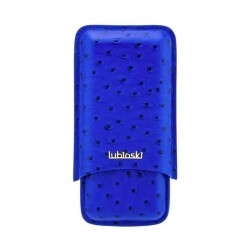 Lubinski Deri Puro Kılıfı Croco Mavi 3lü (60Ring) - Lubinski