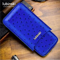 Lubinski Deri Puro Kılıfı Croco Mavi 3lü (60Ring) - Lubinski (1)