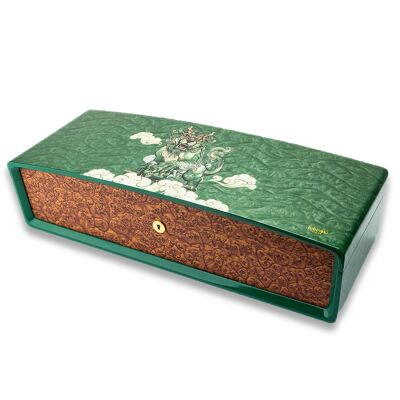 Lubinski Dragon Humidor Puro Kutusu Yeşil Lake 150s - 1