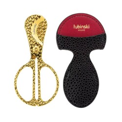 Lubinski Gold Büyük Ring Puro Makası Deri Kılıflı (66Ring) - Lubinski