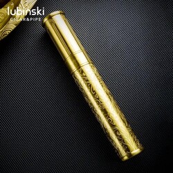 Lubinski Gold Metal Puro Seti Çakmak-Kesici-Küllük-P.Kılıfı - Thumbnail