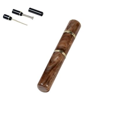 Lubinski İtaly Akrilik Lüks Pipo Karıştırıcı Seti 3lü Bej - 1