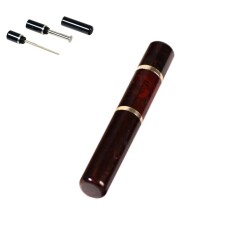 Lubinski İtaly Akrilik Lüks Pipo Karıştırıcı Seti 3lü Kahve - Lubinski İtaly