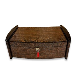 Lubinski İtaly Catamaran Humidor Puro Kutusu Ironwood 100's - Lubinski İtaly