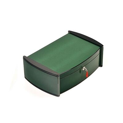 Lubinski İtaly Catamaran Humidor Puro Kutusu Yeşil 100's - 1