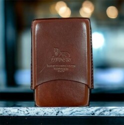 Lubinski İtaly Deri Toscanello Puro Kılıfı Düz Kahve 4lü - 2