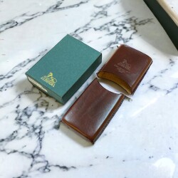 Lubinski İtaly Deri Toscanello Puro Kılıfı Düz Kahve 4lü - 4