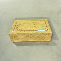 Lubinski İtaly Sedir Humidor Puro Kutusu Mapa Kavak 300's - Lubinski İtaly (1)