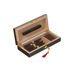 Lubinski İtaly Toscano Humidor Puro Kutusu Abanoz 20's - Lubinski İtaly (1)