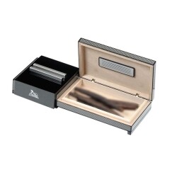 Lubinski İtaly Toscano Küllük ve Puro Kutusu KarbonDesen 20's - Lubinski İtaly (1)