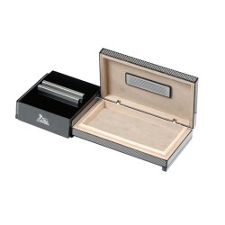 Lubinski İtaly Toscano Küllük ve Puro Kutusu KarbonDesen 20's - Lubinski İtaly (1)