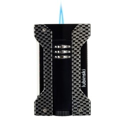 Lubinski Karbon Puro Seti Çakmak-Kesici-Küllük-Sehpa-Kılıf-Ağızlık - Lubinski (1)