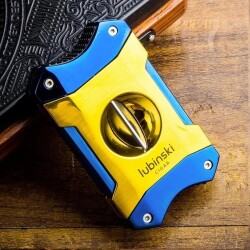 Lubinski Metal Sehpalı V Puro Kesici Mavi-Gold 60 Ring - Lubinski (1)