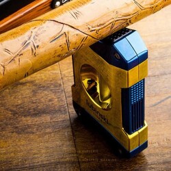 Lubinski Metal Sehpalı V Puro Kesici Mavi-Gold 60 Ring - 3