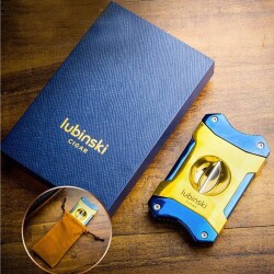 Lubinski Metal Sehpalı V Puro Kesici Mavi-Gold 60 Ring - 4