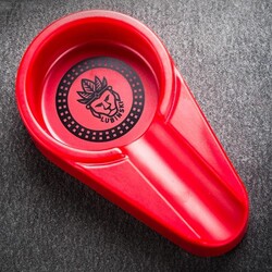 Lubinski Mini Melamin Puro Küllüğü Kırmızı Tekli - Thumbnail