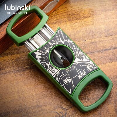 Lubinski Plastik Çift Yüzlü S-Cut V-Cut Puro Kesici Yeşil 60 Ring - 4