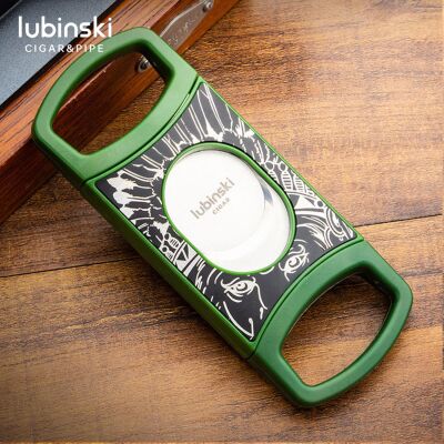 Lubinski Plastik Çift Yüzlü S-Cut V-Cut Puro Kesici Yeşil 60 Ring - 3