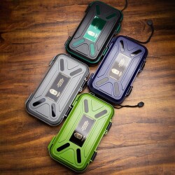 Lubinski Plastik Seyahat Puro Taşıma Kutusu Yeşil 5's - 4