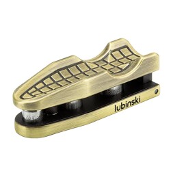 Lubinski Puro Standı ve 3 Kademeli Puro Delici Antik Bronz - Lubinski