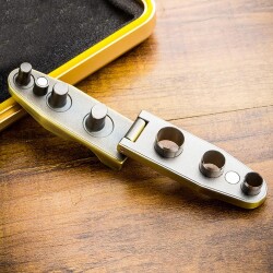 Lubinski Puro Standı ve 3 Kademeli Puro Delici Antik Bronz - Lubinski (1)