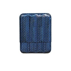 Lubinski Titanium KarbonFiber Toscanello Puro Kılıfı Mavi 4lü 