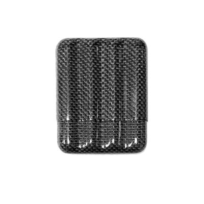 Lubinski Titanium KarbonFiber Toscanello Puro Kılıfı Siyah 4lü - 1