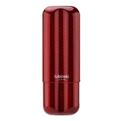 Lubinski Yeni Karbon Fiber Puro Kılıfı Kırmızı 2li (60Ring) - 1