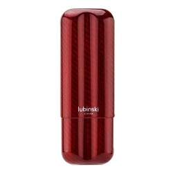 Lubinski Yeni Karbon Fiber Puro Kılıfı Kırmızı 2li (60Ring) - 1