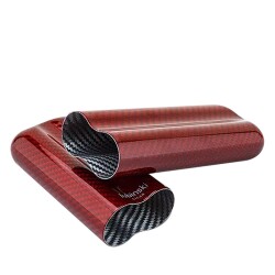 Lubinski Yeni Karbon Fiber Puro Kılıfı Kırmızı 2li (60Ring) - 2