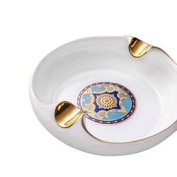 Lubinski Yuvarlak Porselen Puro Küllüğü Beyaz 2li - Lubinski (1)