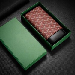 Maison Desenli Deri Puro Kılıfı 3'lü Siyah/Kahve 60Ring - 3