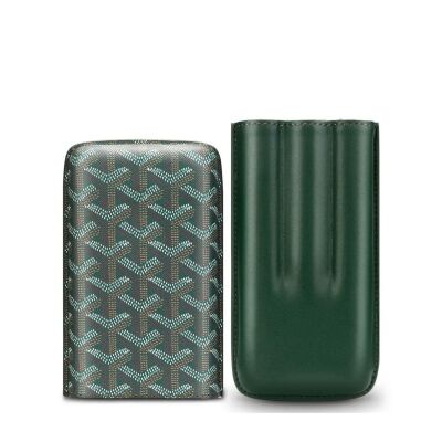 Maison Desenli Deri Puro Kılıfı 3'lü Yeşil 60Ring - 2