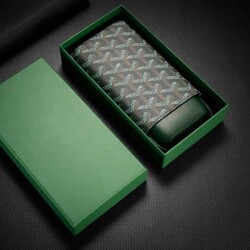 Maison Desenli Deri Puro Kılıfı 3'lü Yeşil 60Ring - 4