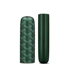 Maison Desenli Deri Puro Kılıfı Tekli Yeşil 60Ring - 5