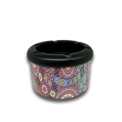 Mandala Desen Metal Mini Sigara Küllüğü Karışık 8cm - Atomic