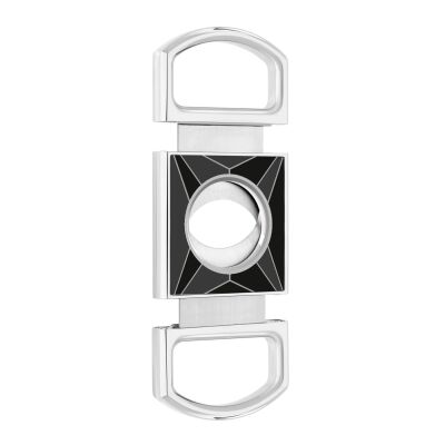 MaxiJet Çakmak ve Puro Kesici Fire X Krom Siyah - 4