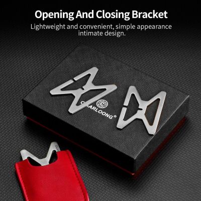 Metal Katlanır Puro Sehpası Standı Kılıflı Krom - 2