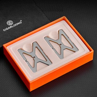 Metal Katlanır Puro Sehpası Standı Kılıflı Krom - 3