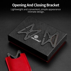 Metal Katlanır Puro Sehpası Standı Kılıflı Siyah - CigarLoong (1)