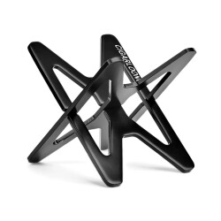 Metal Katlanır Puro Sehpası Standı Kılıflı Siyah - CigarLoong