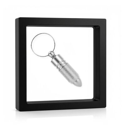 Metal Yaylı Puro Delici Anahtarlık Silver - 1