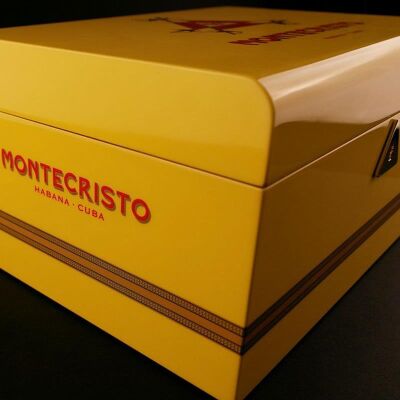 MonteCristo Humidor Puro Kutusu Sarı Lake 50's - 3