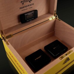 MonteCristo Humidor Puro Kutusu Sarı Lake 50's - 5