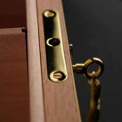 MonteCristo Humidor Puro Kutusu Sarı Lake 50's - 7