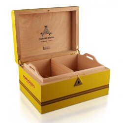 MonteCristo Humidor Puro Kutusu Sarı Lake 50's - Cigarte (1)