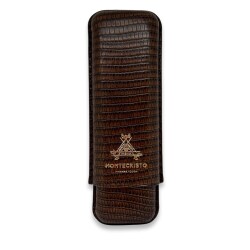 MonteCristo Lizard Deri Puro Kılıfı 2li Kahve (64Ring) - 1
