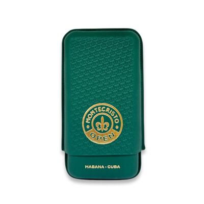MonteCristo Open Deri Puro Kılıfı 3lü Yeşil (64Ring) - 1