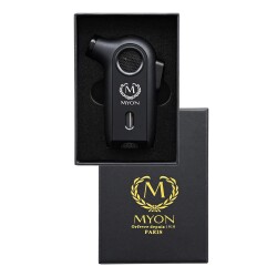Myon 1 Pürmüz Alev Puro Çakmağı Siyah - Myon Paris (1)