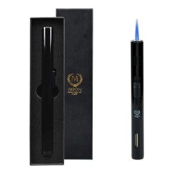 Myon 1 Pürmüz Alev Uzun Puro ve Barbekü Çakmağı Siyah - Myon Paris (1)